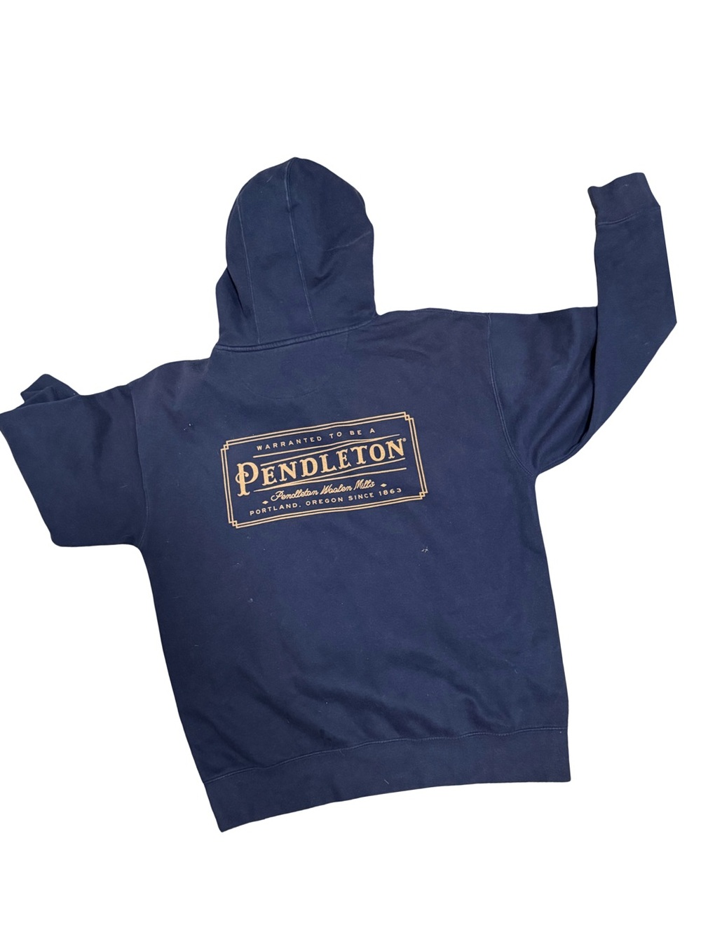 Pendleton Men's Navy Logo Hoodie